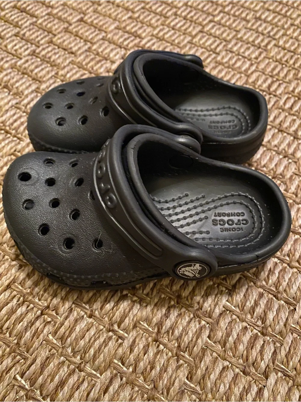 Toddler Crocs Classic Clog in Black